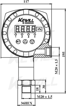 KCP30智能型压力变送器